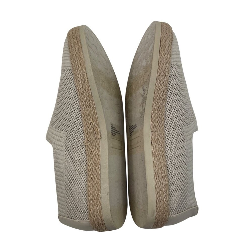 Falls Creek Erin Natural Knit Loafers Slip On Womens Size 9.5M - Picture 7 of 11